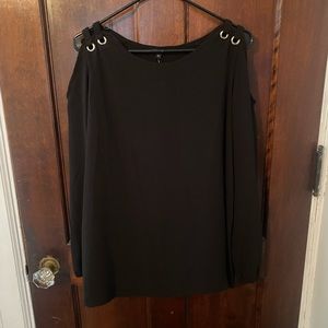 Papermoon black blouse